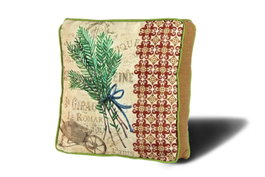 Aberto Design Cojín YM1156 Multicolor 42 x 42 cm